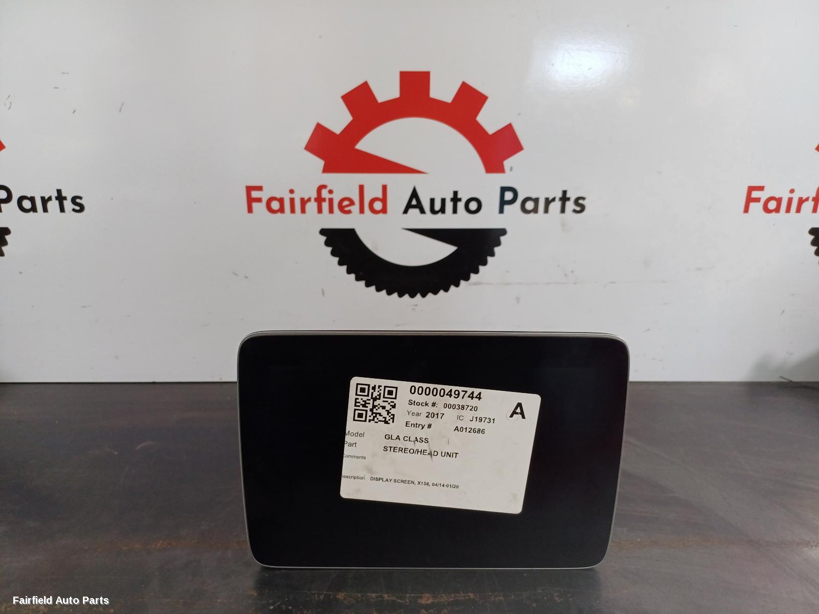 2014-2020 Mercedes Gla Class Radio Cd Dvd Sat Tv