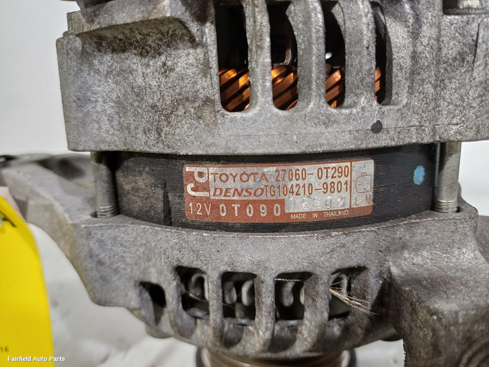 2013-2016 Toyota Corolla Alternator