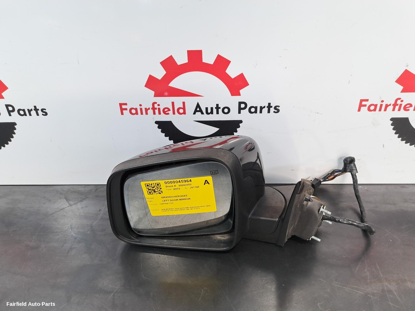 2013-2016 Jeep Grandcherokee Left Door Mirror
