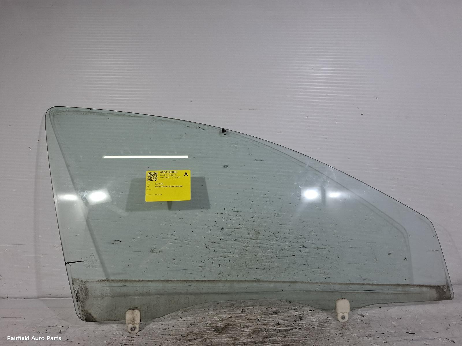 2007-2015 Mitsubishi Lancer Right Front Door Window