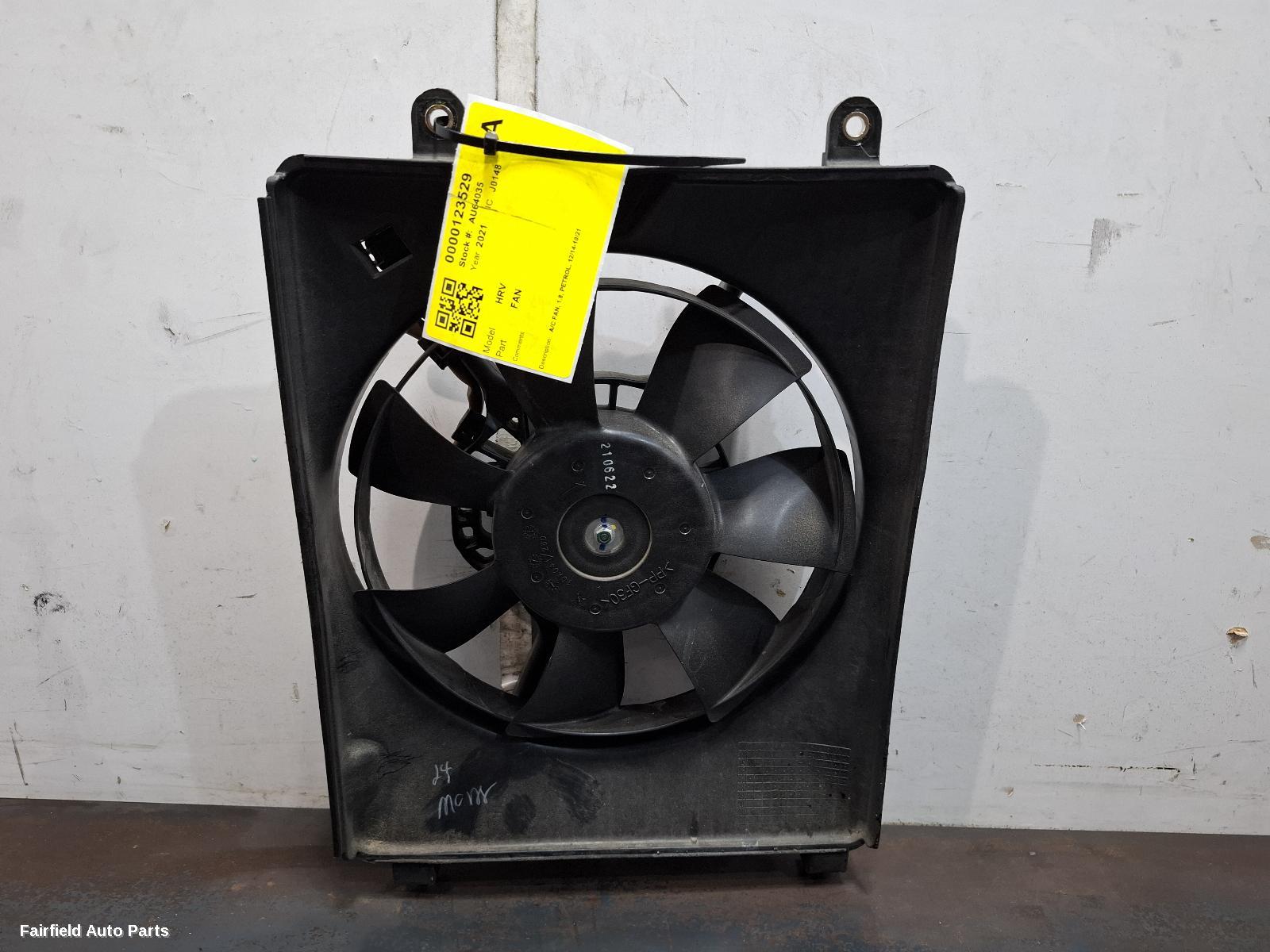 2014-2021 Honda Hrv Fan