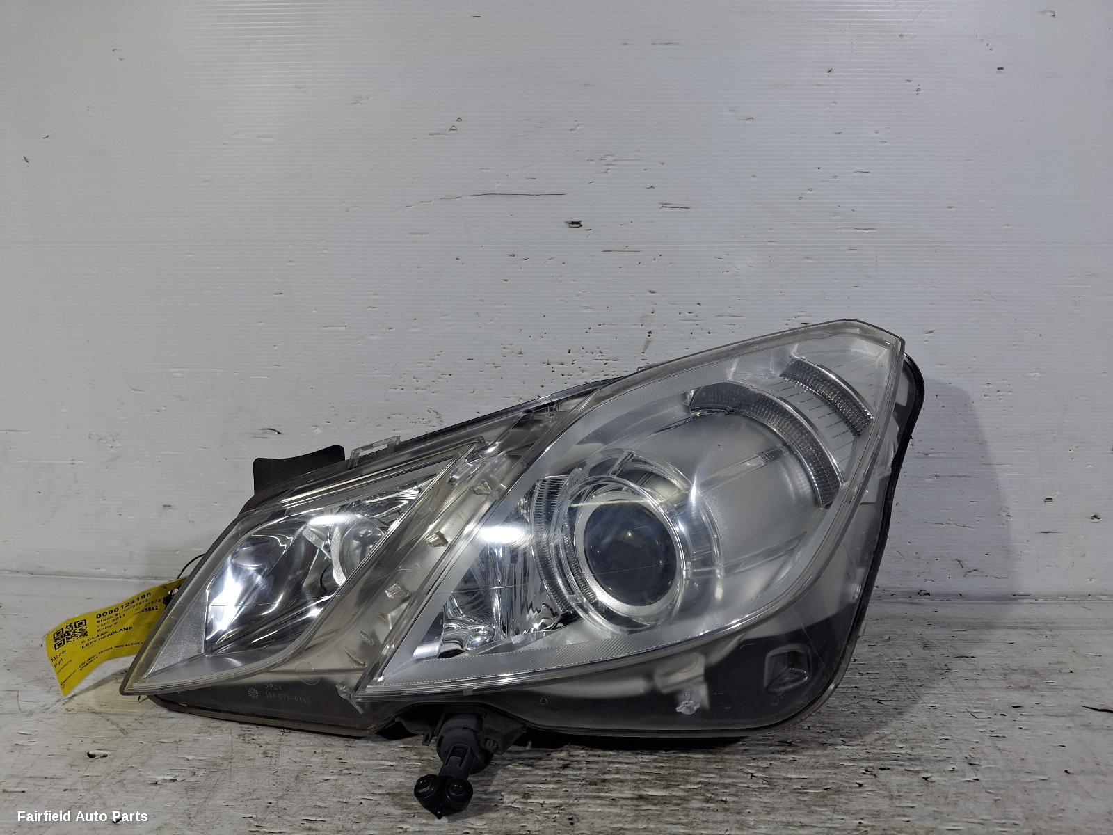 2009-2013 Mercedes E Class Left Headlamp