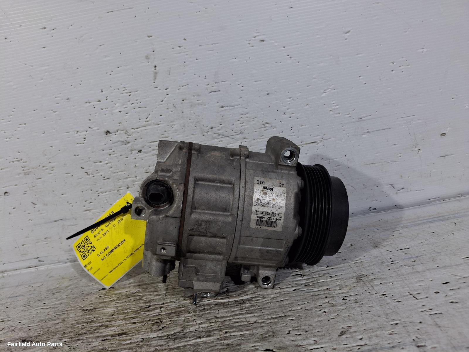 2009-2015 Mercedes C Class A C Compressor