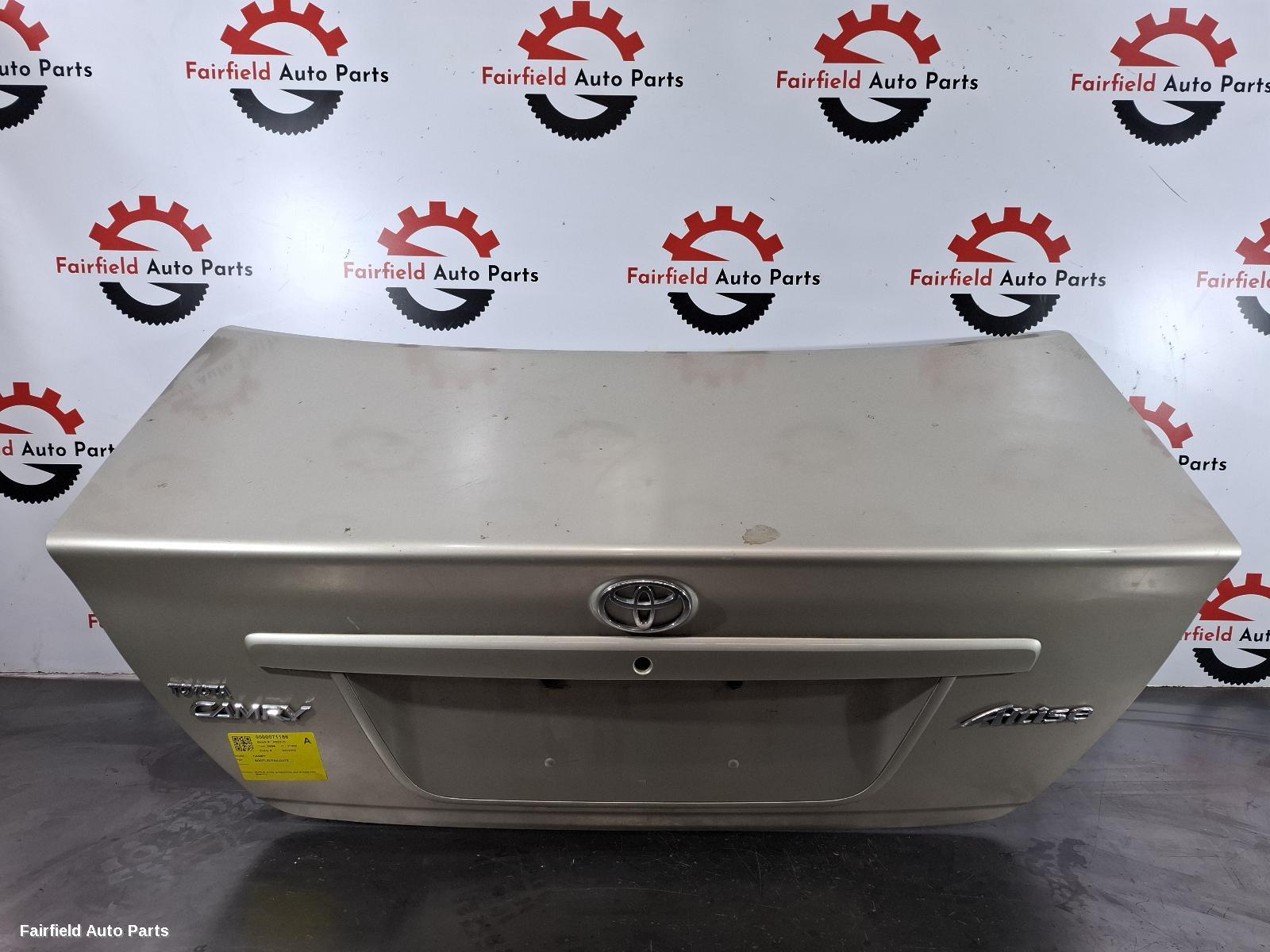2004-2006 Toyota Camry Bootlid Tailgate