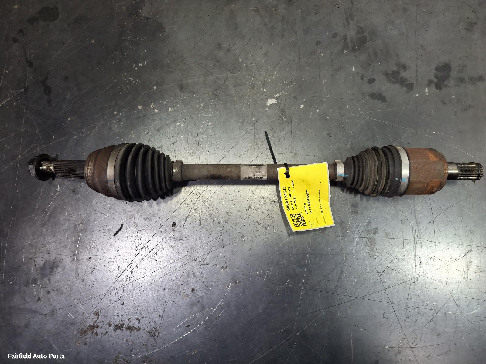 2018-2024 Kia Cerato Left Driveshaft