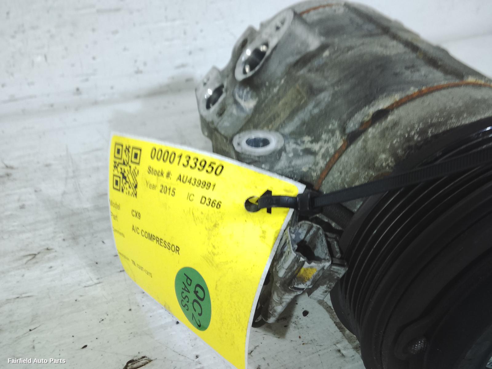2007-2015 Mazda Cx9 A C Compressor