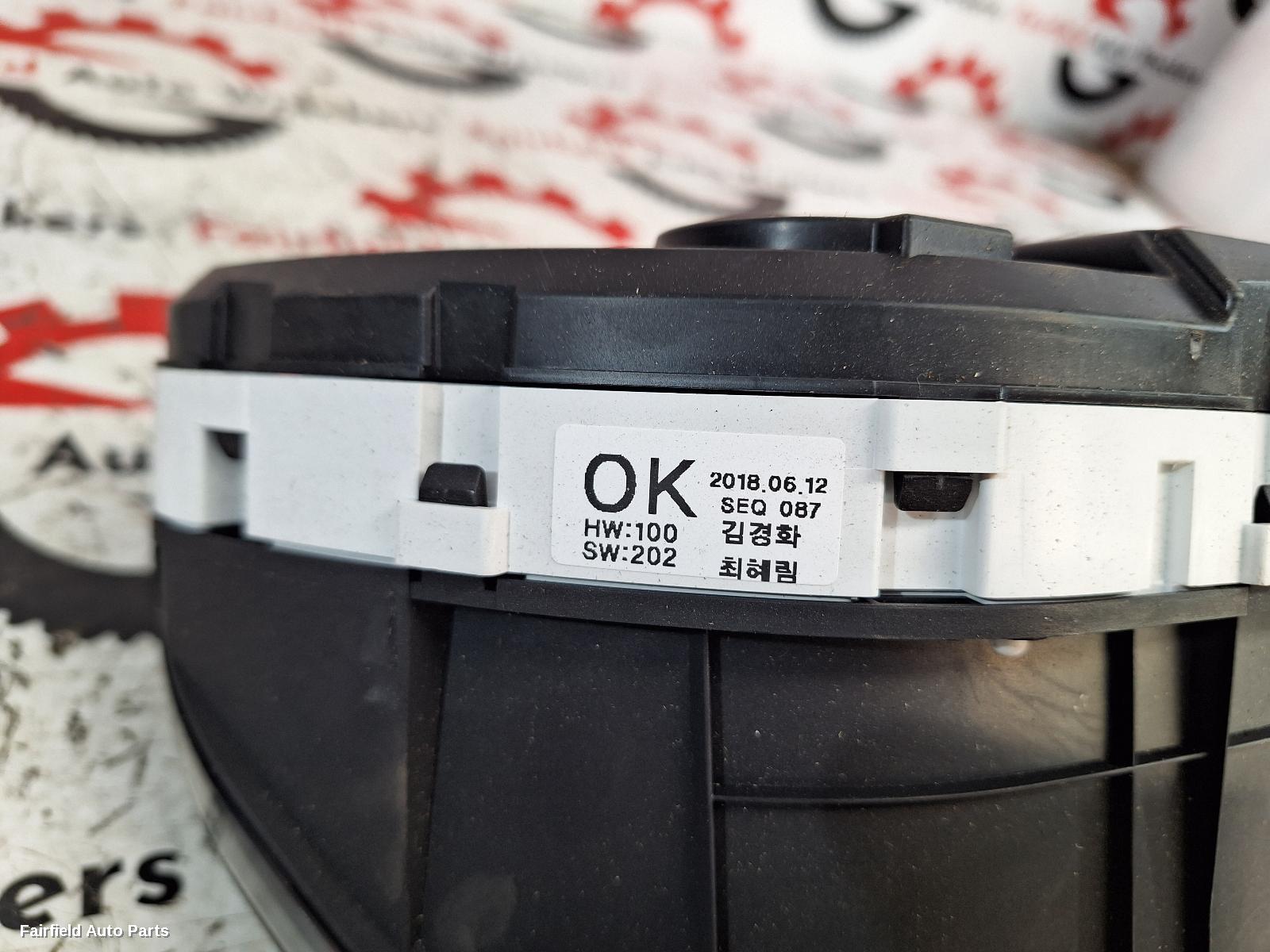 2017-2019 Hyundai I30 Instrument Cluster