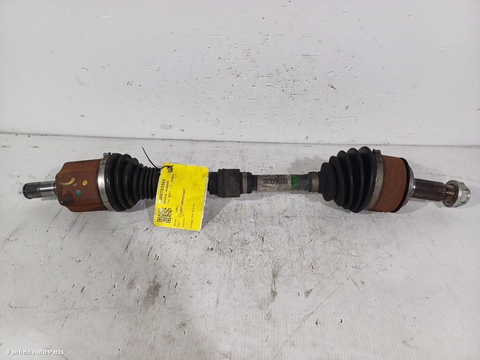 2014-2021 Honda Hrv Left Driveshaft