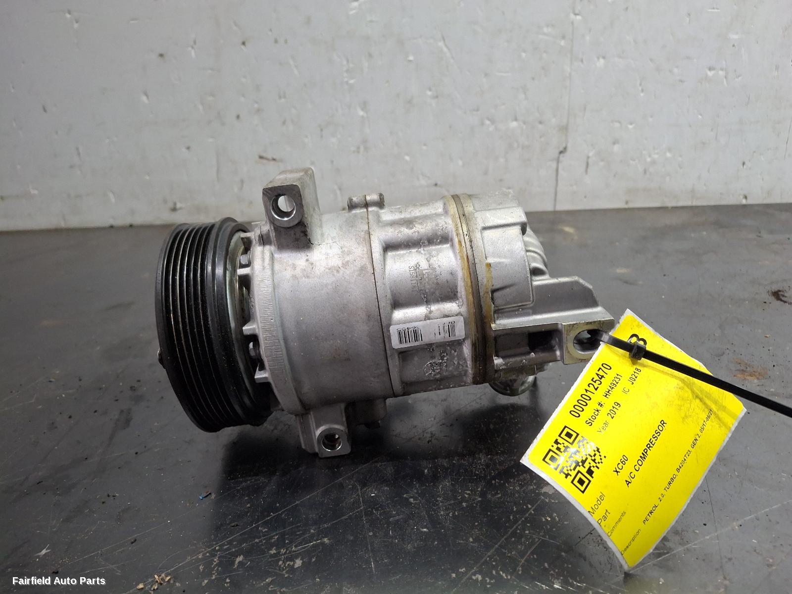 2017-2021 Volvo Xc60 A C Compressor