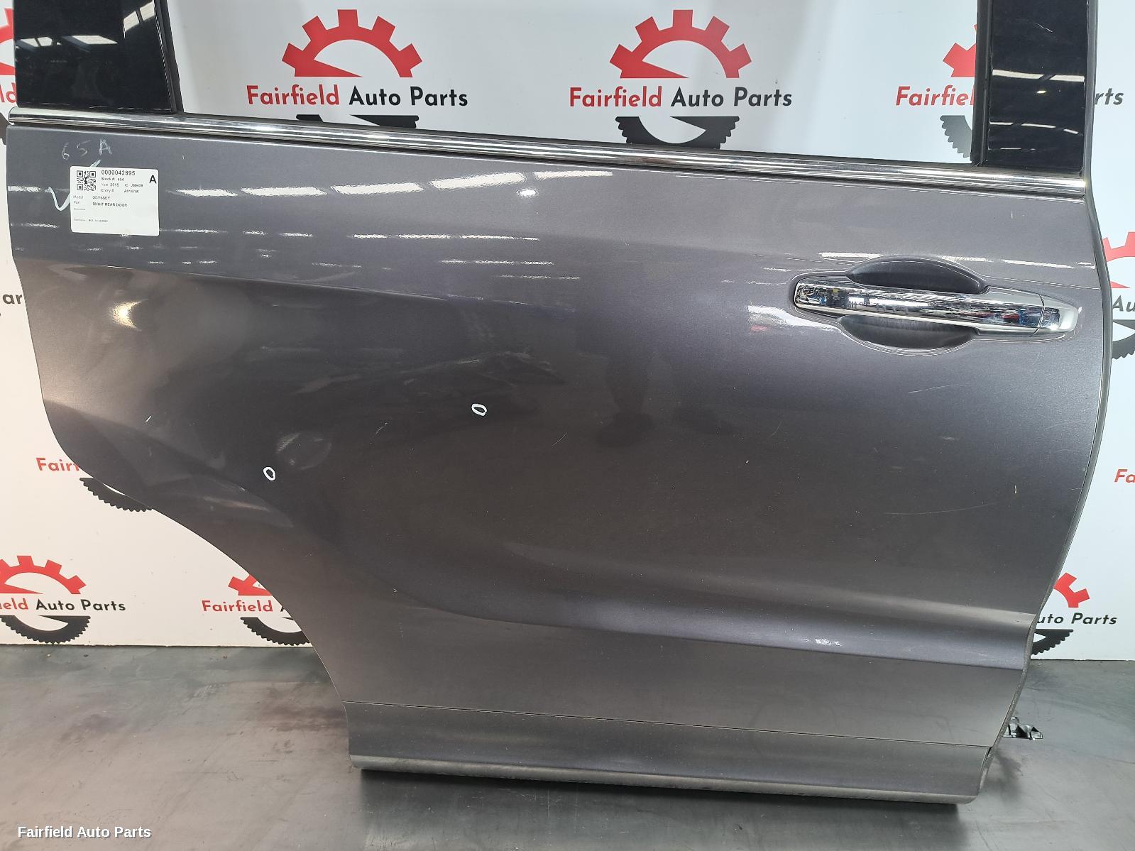 2014-2022 Honda Odyssey Right Rear Door Sliding