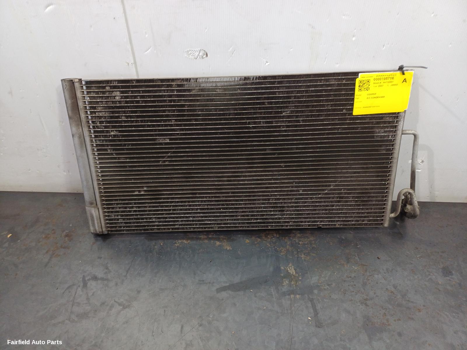 2007-2010 Mini Cooper A C Condenser