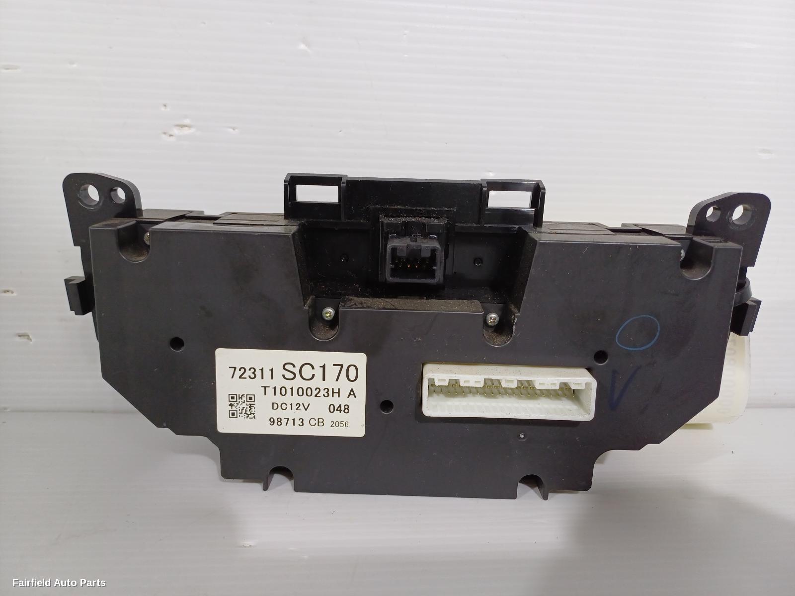 2009-2012 Subaru Forester Heater Ac Controls