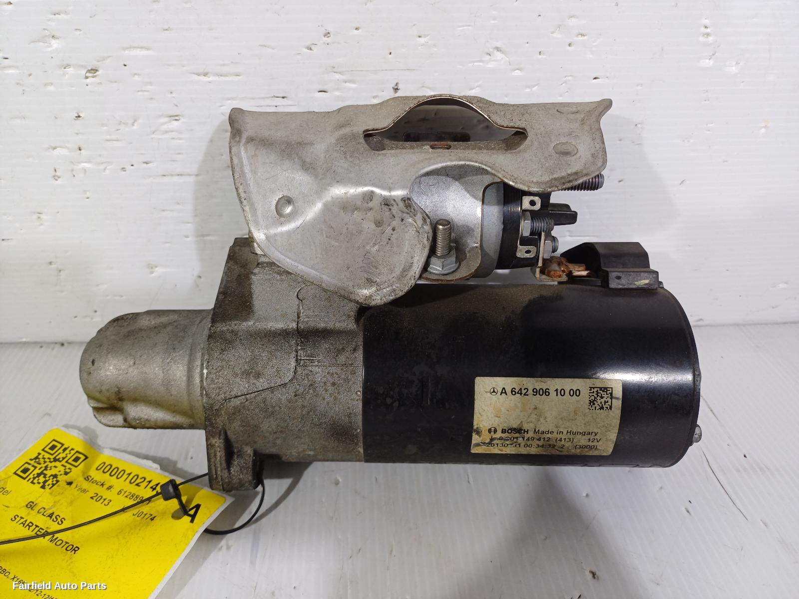 2012-2015 Mercedes Gl Class Starter