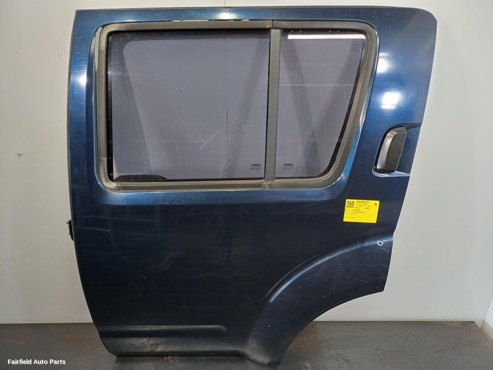 2005-2013 Nissan Pathfinder Left Rear Door Sliding