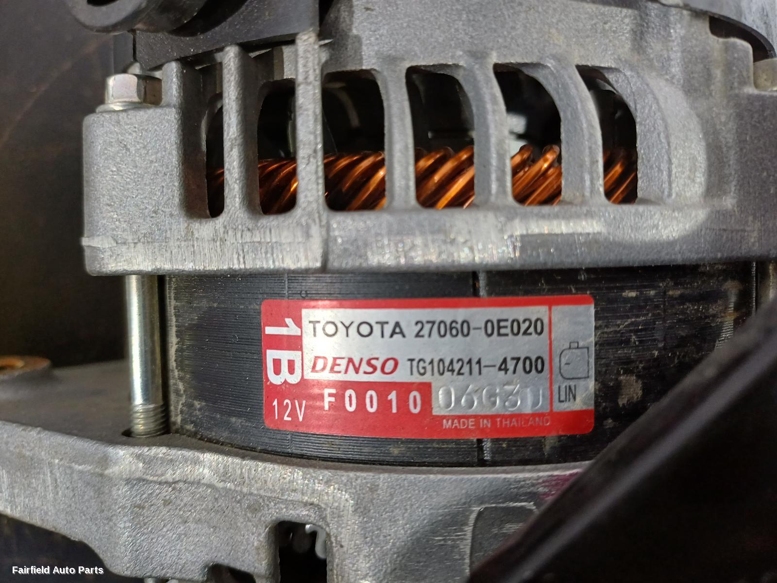 2020-2025 Toyota Hilux Alternator