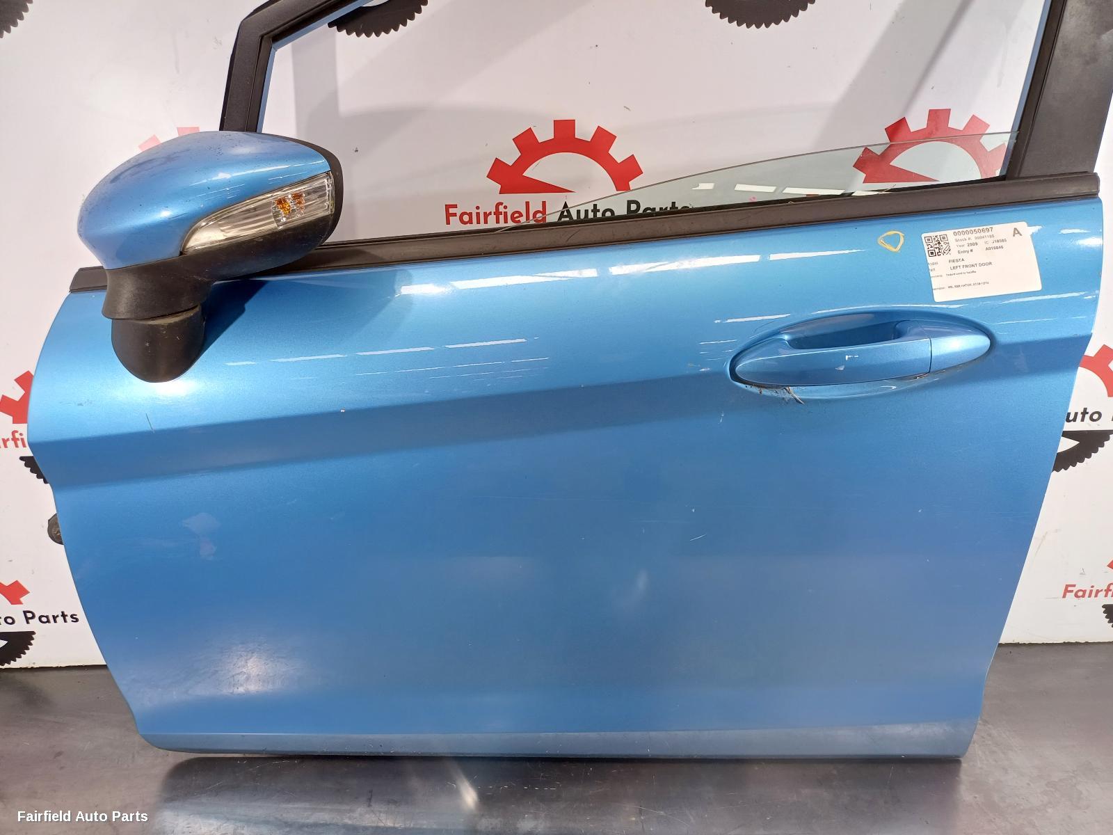 2008-2012 Ford Fiesta Left Front Door