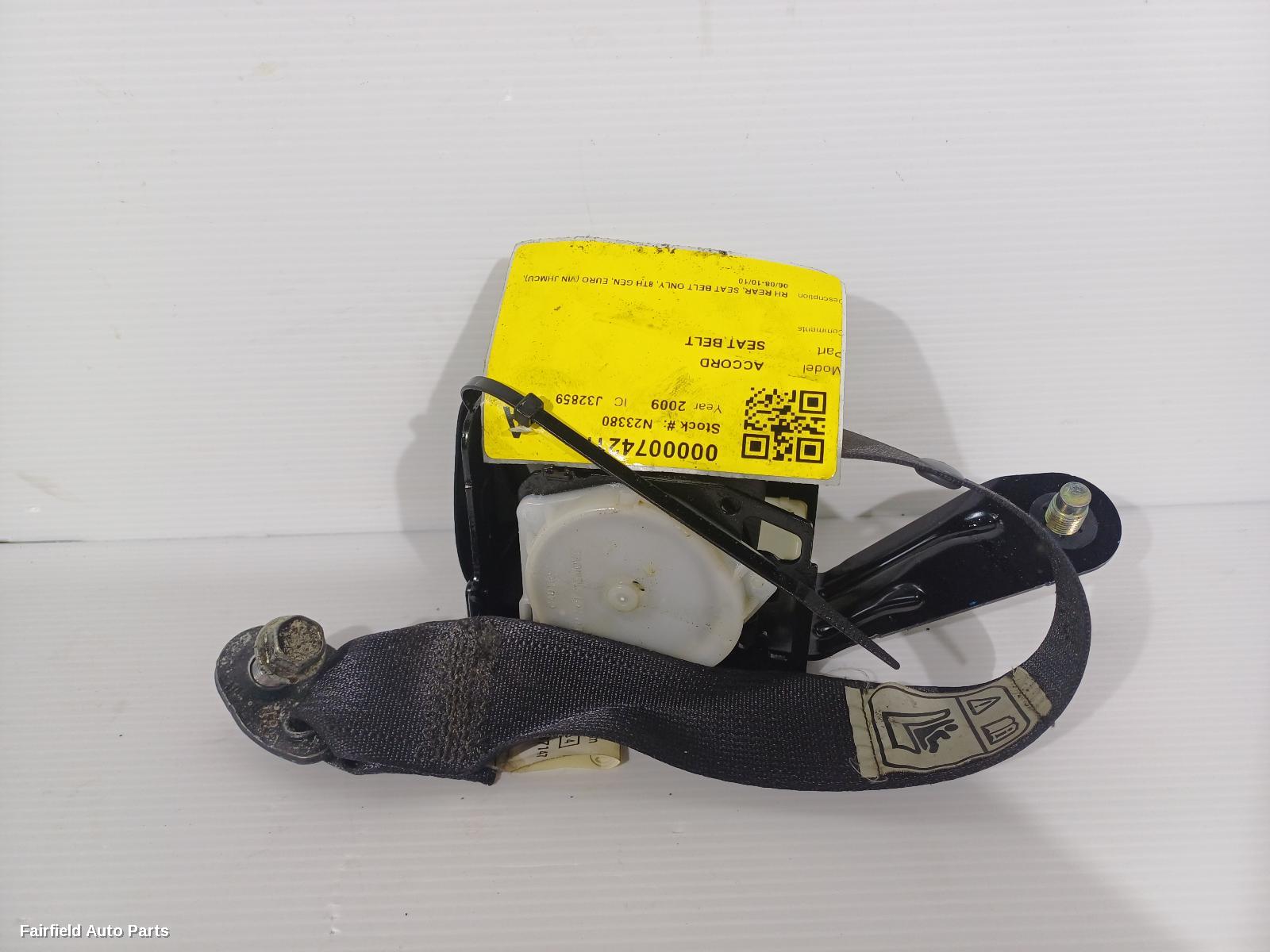 2008-2010 Honda Accord Seatbelt Stalk