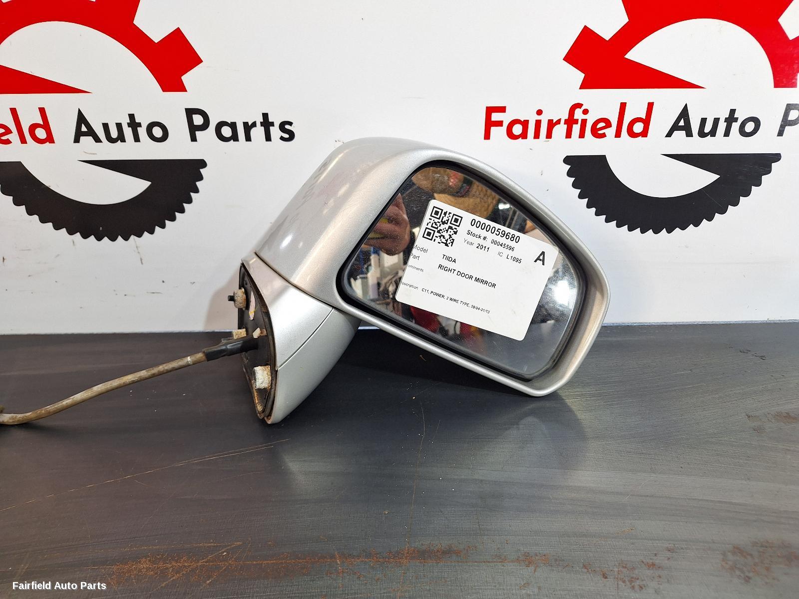 2004-2013 Nissan Tiida Right Door Mirror