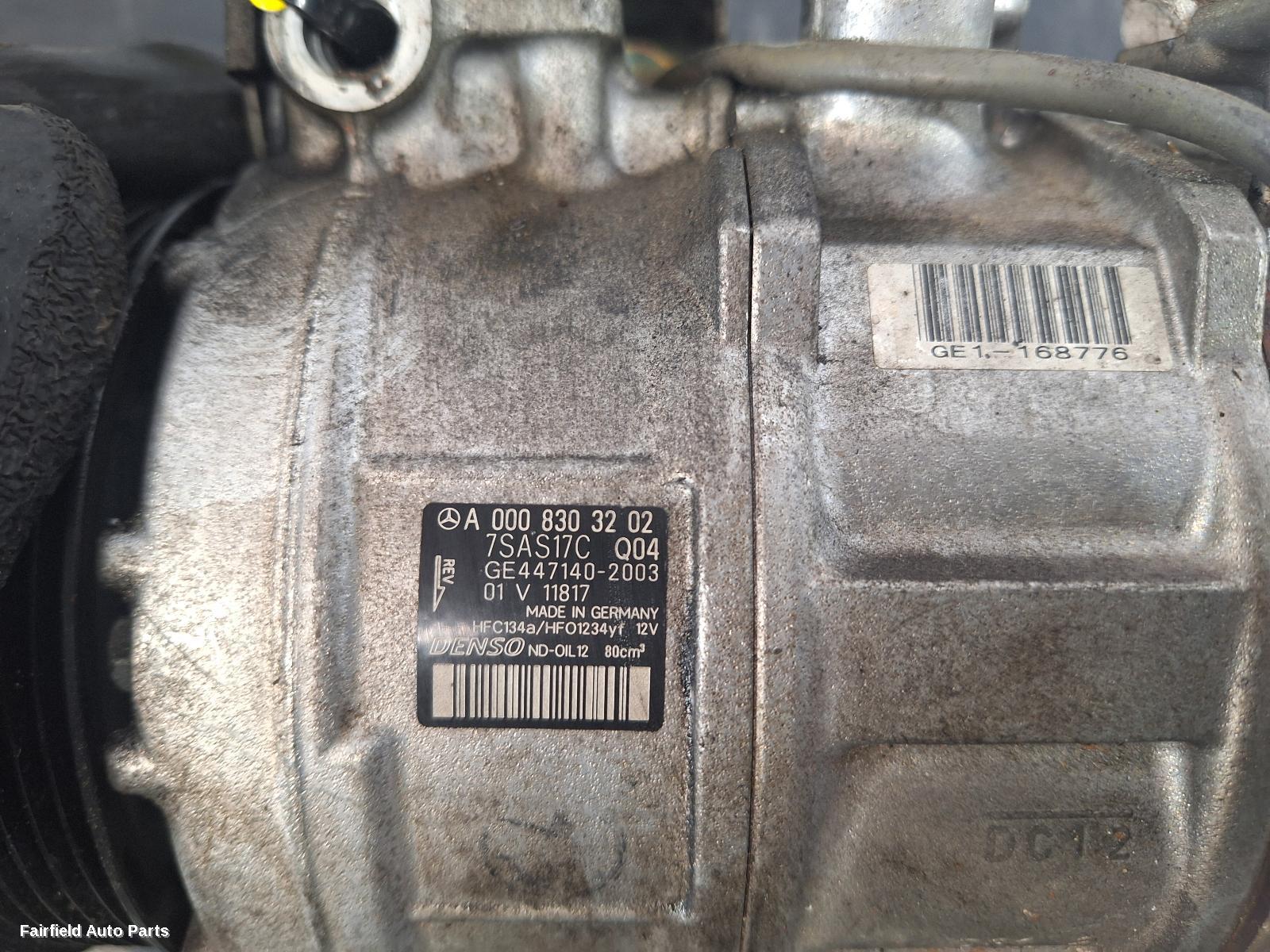 2016-2023 Mercedes C Class A C Compressor