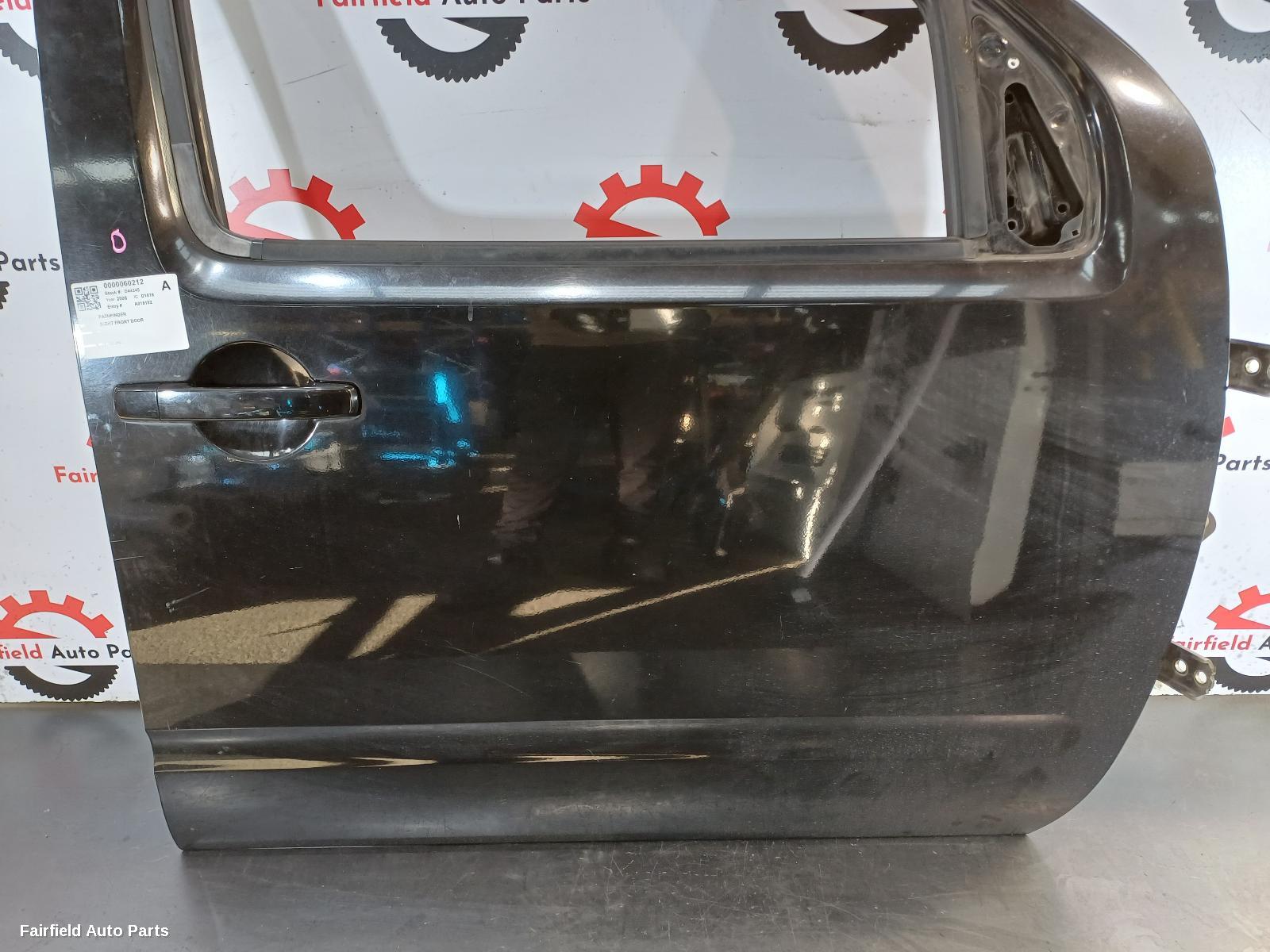 2005-2013 Nissan Pathfinder Right Front Door