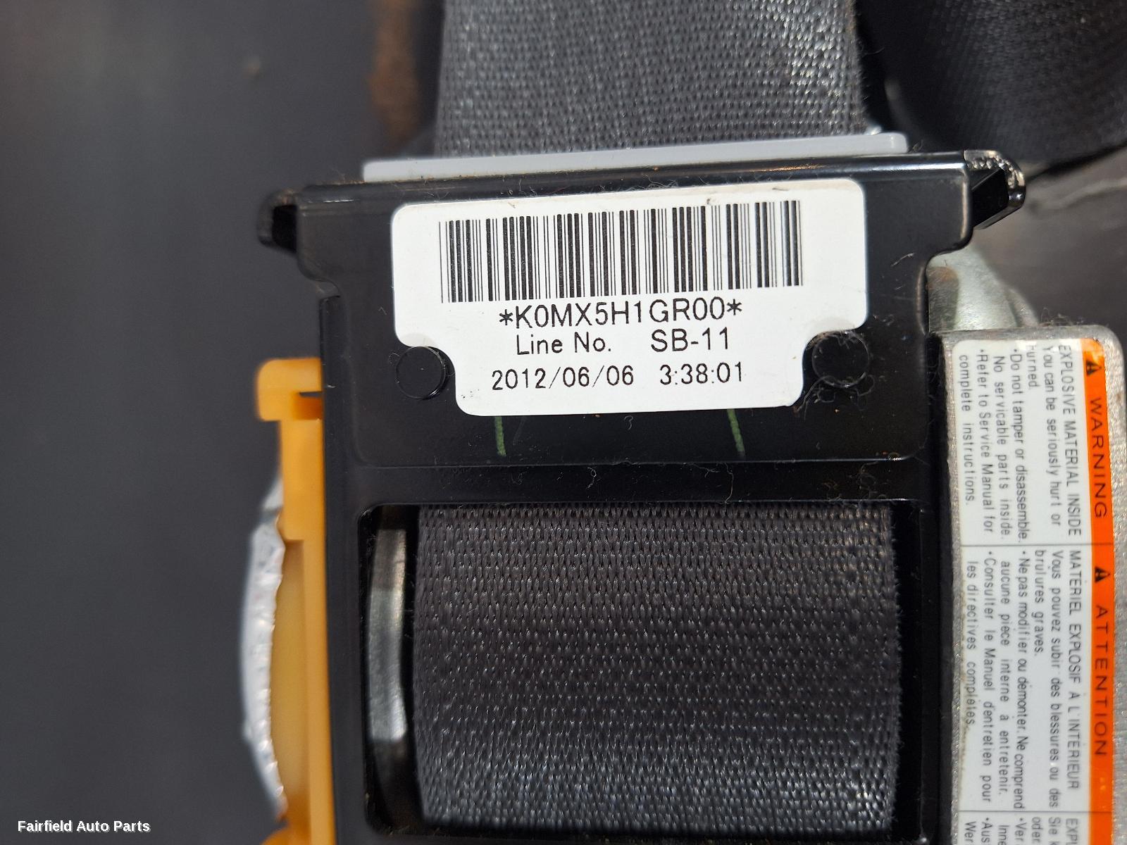 2012-2014 Honda Civic Seatbelt Stalk