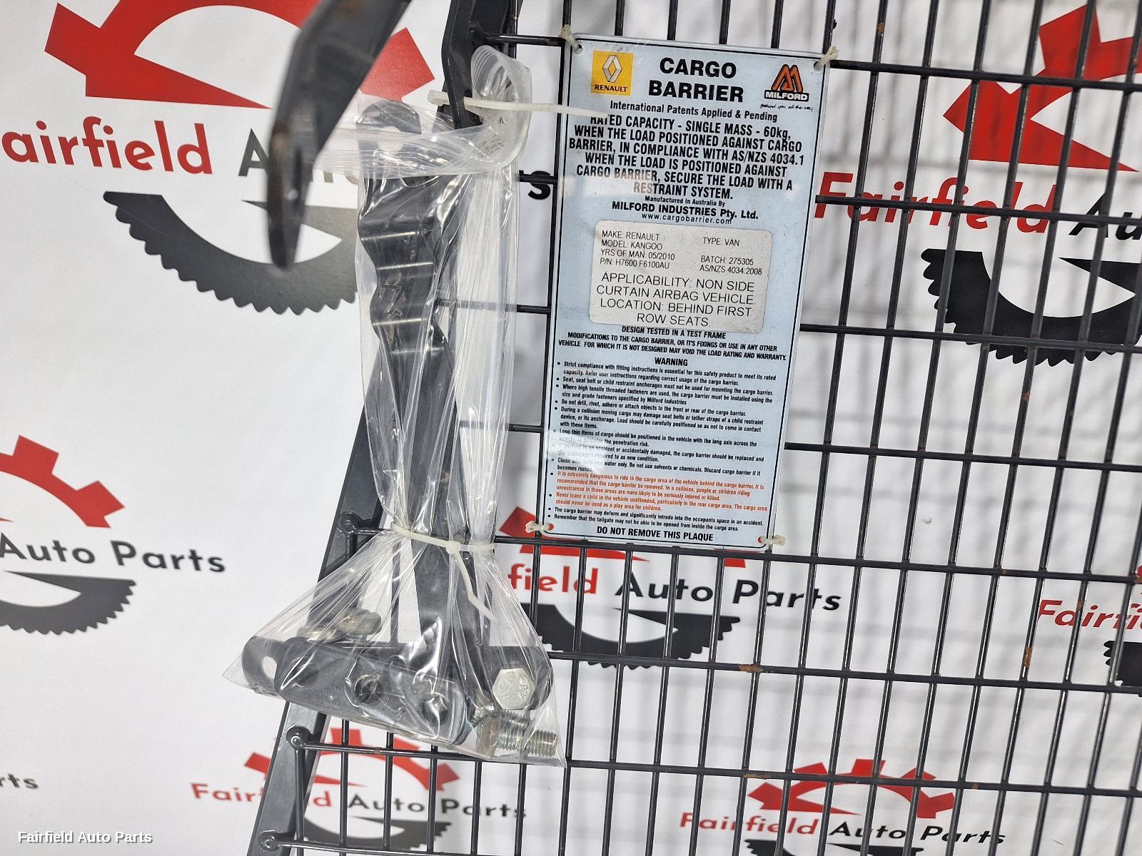 2010-2022 Renault Kangoo Cargo Barrier