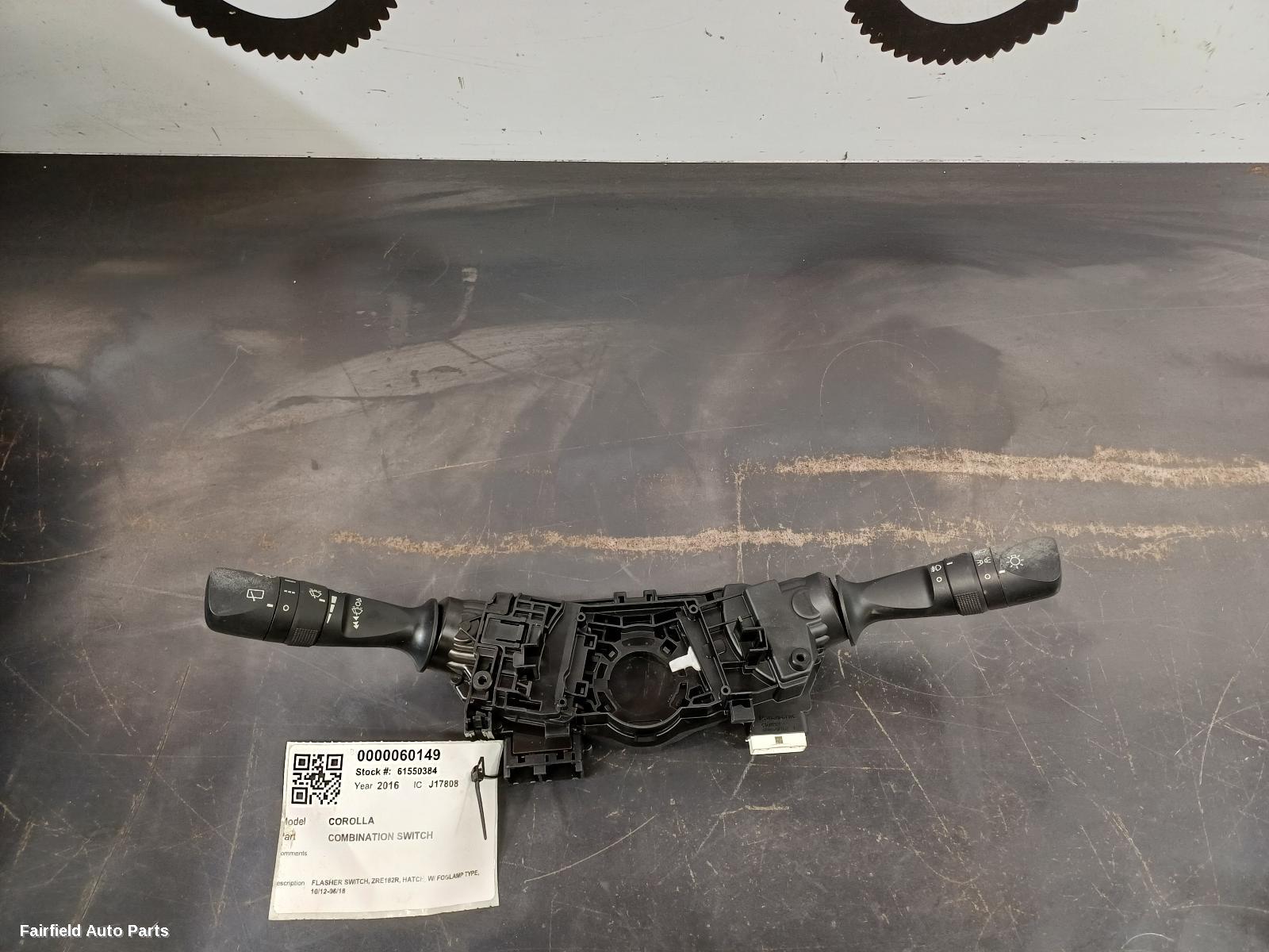 2012-2018 Toyota Corolla Combination Switch