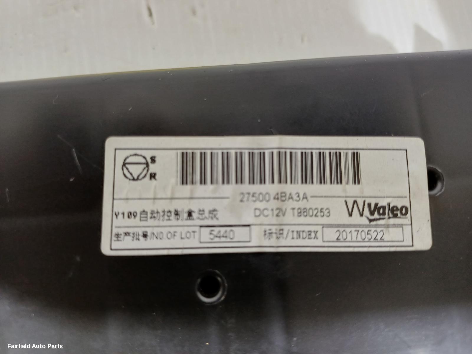 2013-2021 Nissan Qashqai Heater Ac Controls