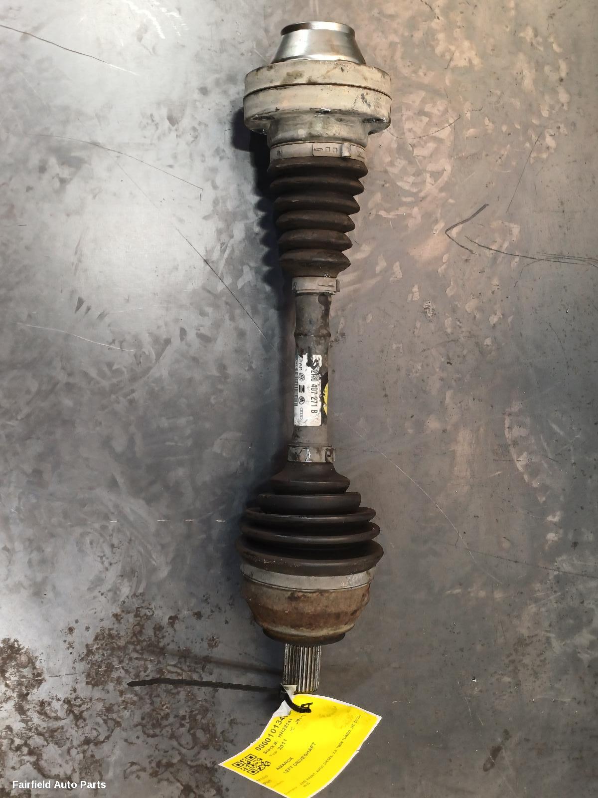 2010-2022 Volkswagen Amarok Left Driveshaft