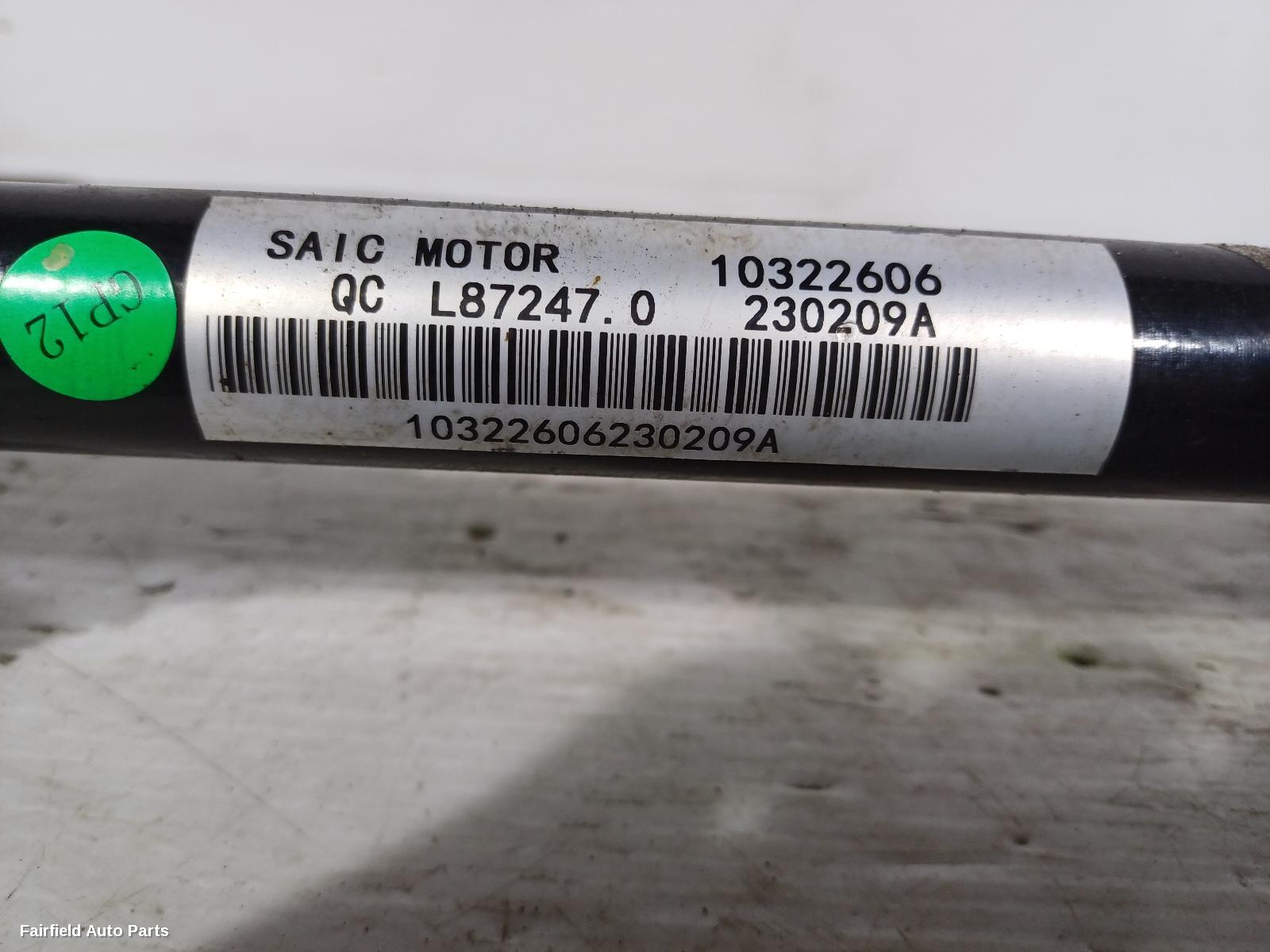 2016-2024 Mg Mg3 Left Driveshaft