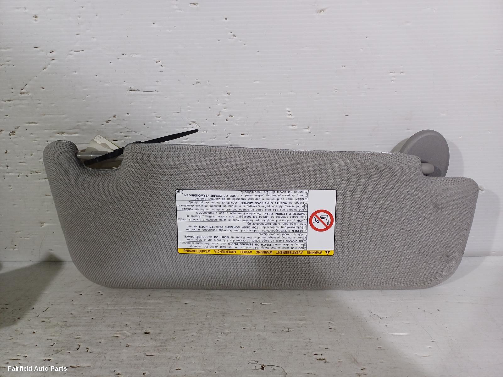 2012-2017 Toyota Aurion Sunvisor