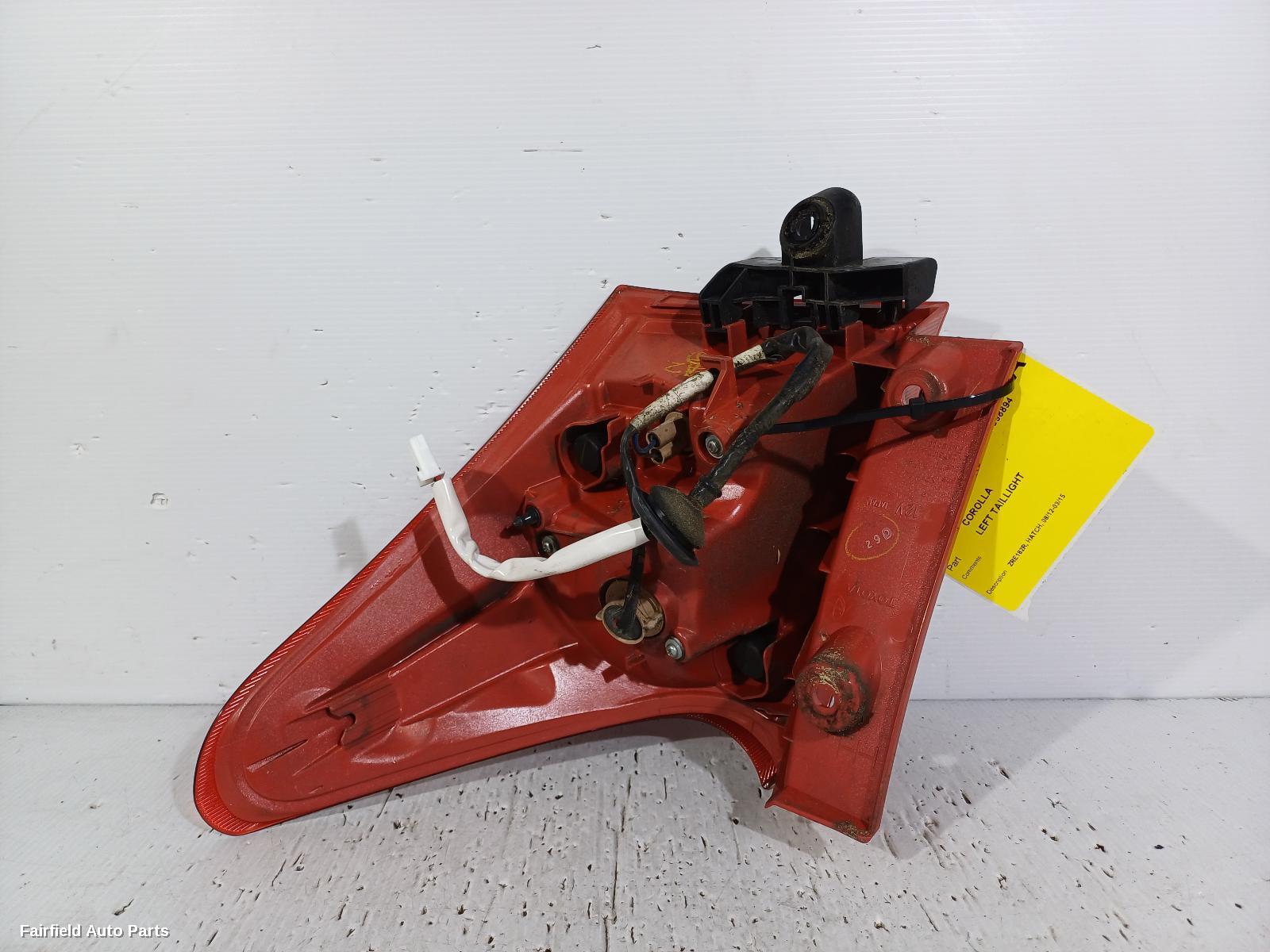2012-2015 Toyota Corolla Left Taillight