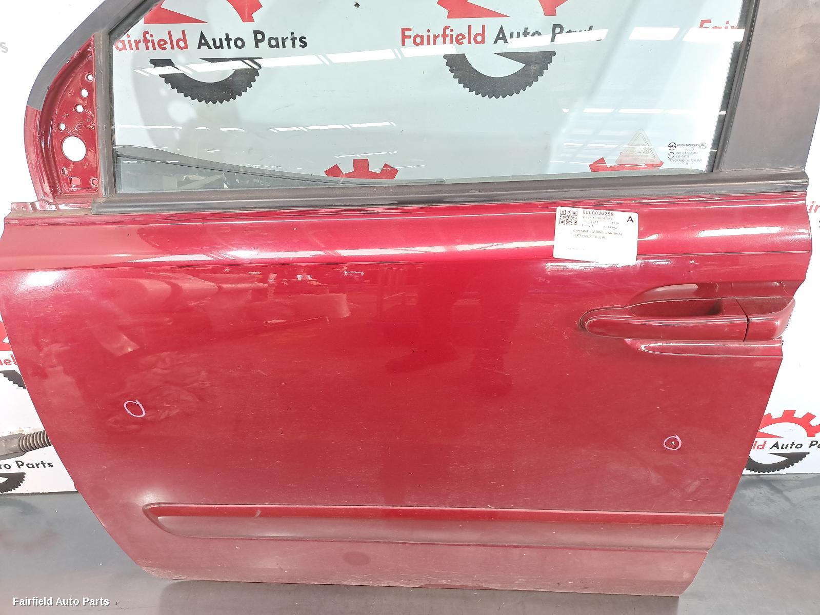 2006-2014 Kia Carnival/grand Carnival Left Front Door