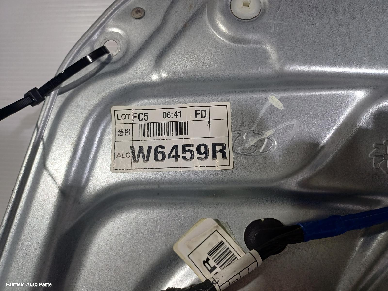 2007-2012 Hyundai I30 Right Rear Wnd Reg Motor