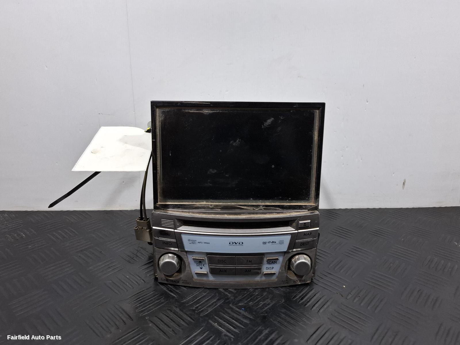 2009-2014 Subaru Outback Radio Cd Dvd Sat Tv