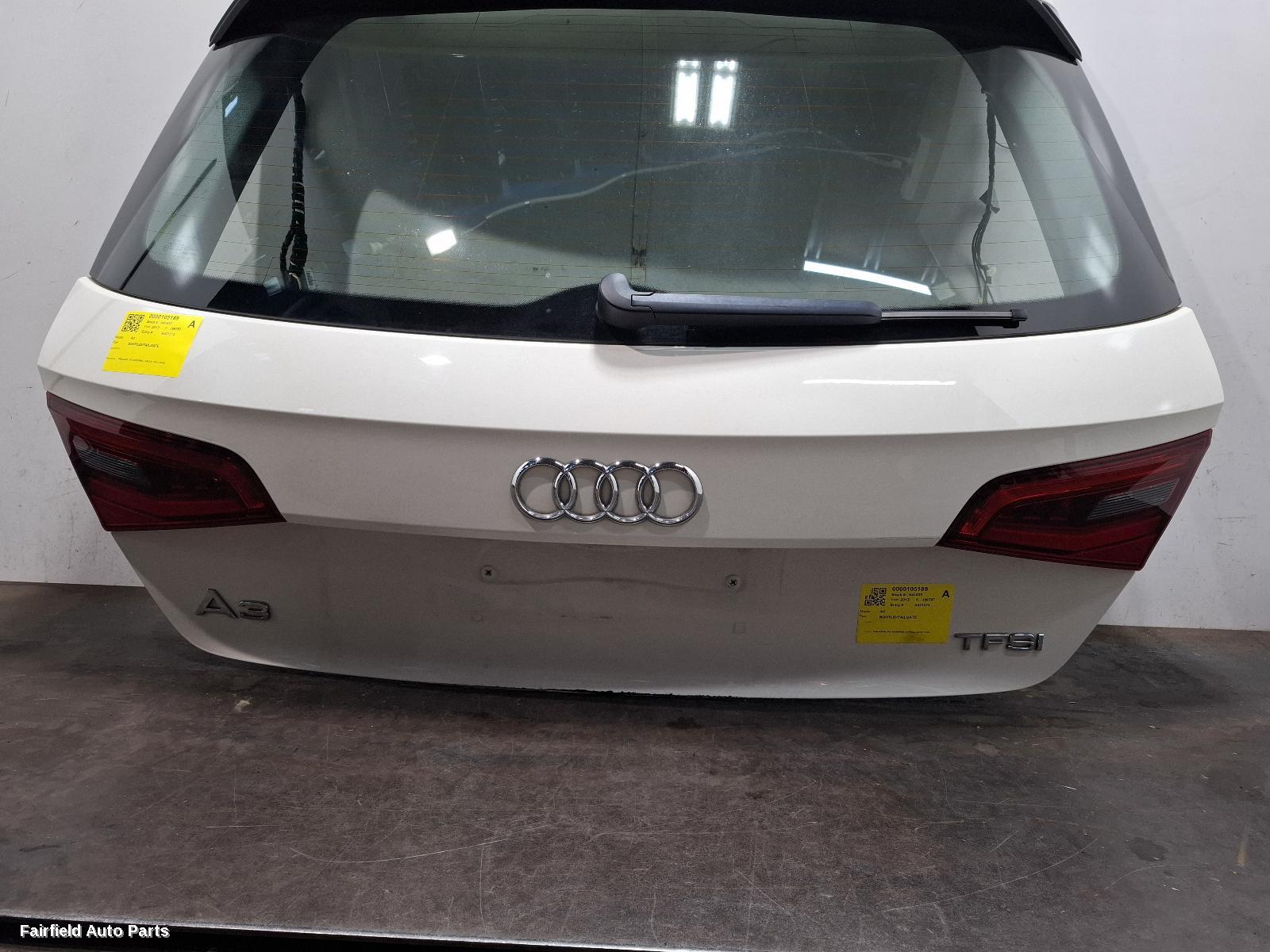2013-2020 Audi A3 Bootlid Tailgate