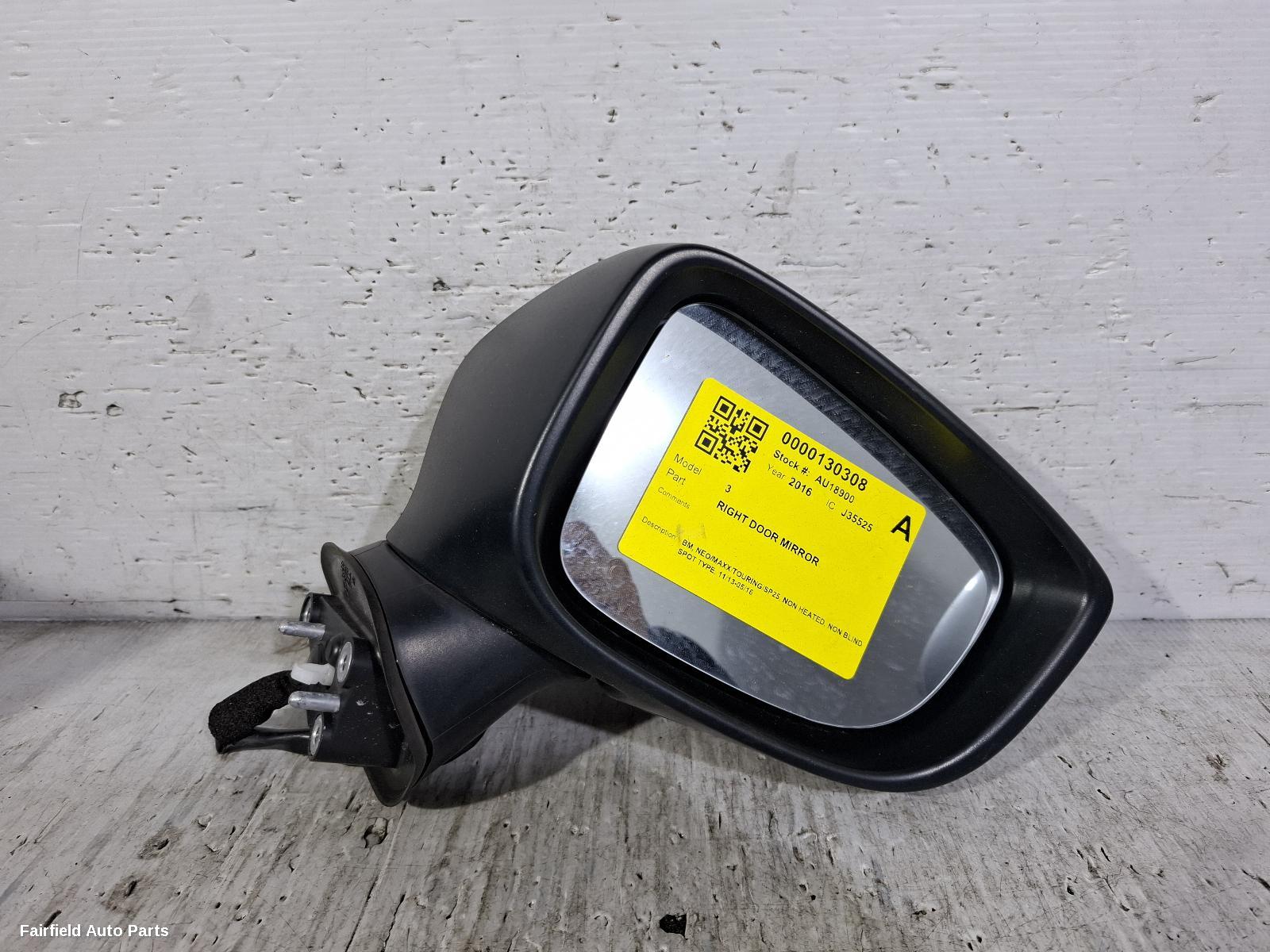 2013-2016 Mazda 3 Right Door Mirror
