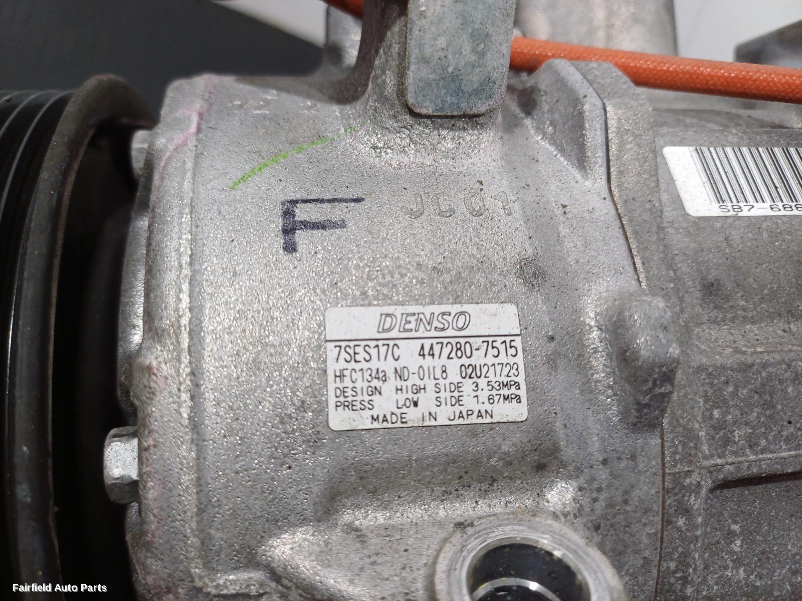 2012-2018 Toyota Rav4 A C Compressor