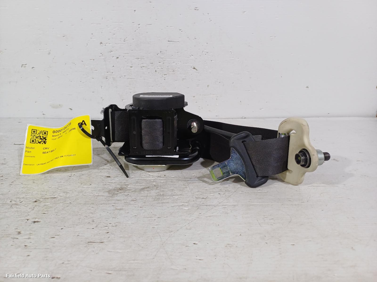 2012-2017 Honda Crv Seatbelt Stalk