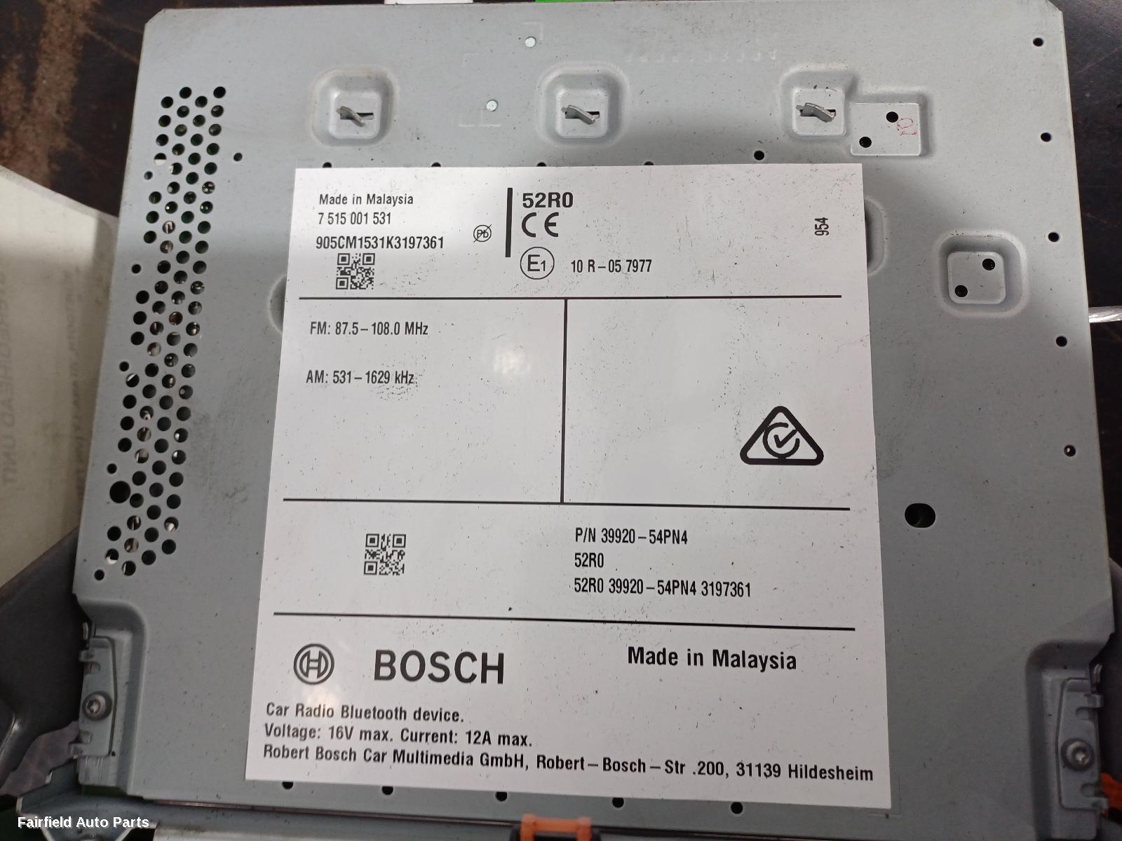 2015-2024 Suzuki Vitara Radio Cd Dvd Sat Tv