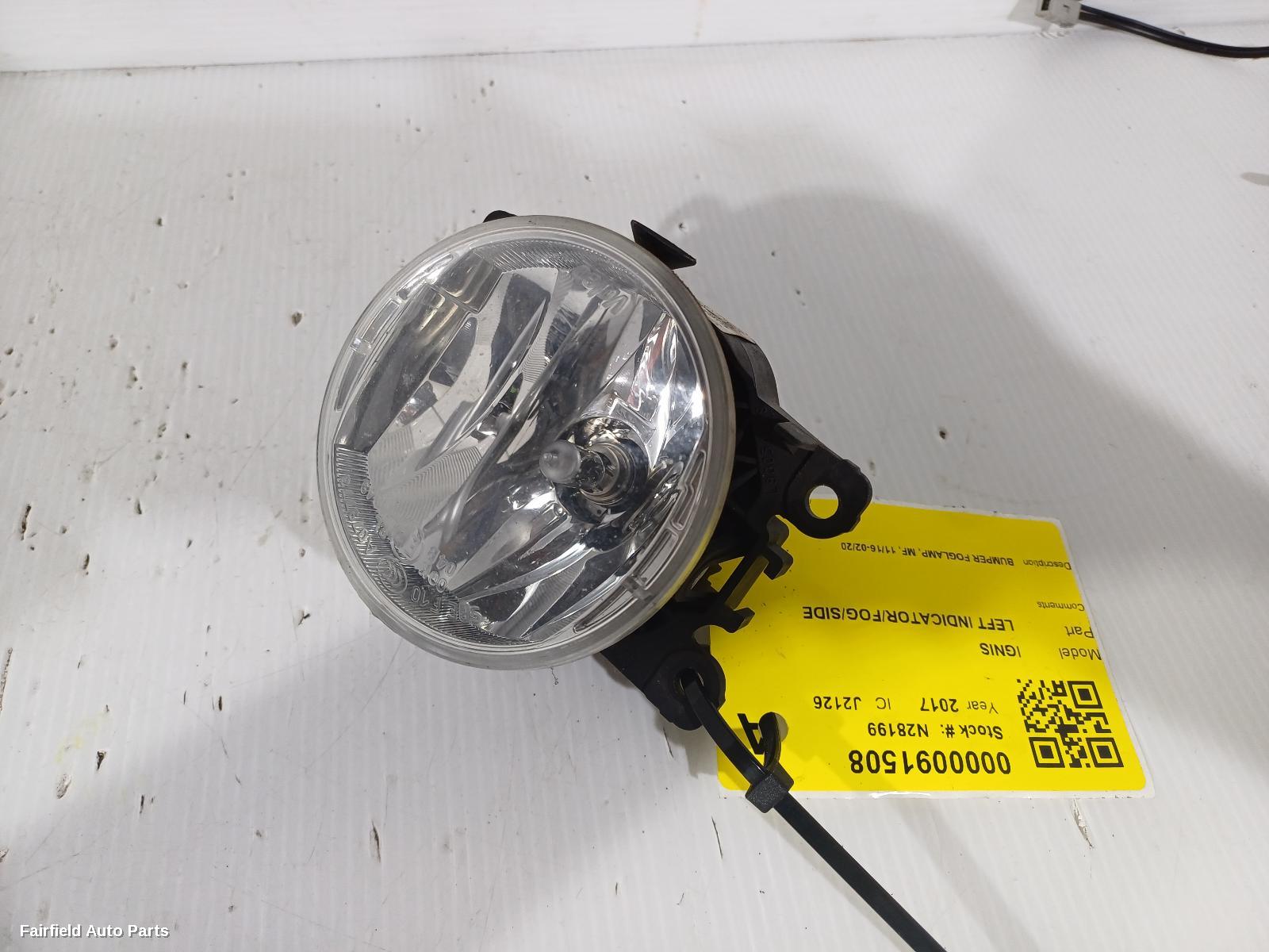 2016-2020 Suzuki Ignis Left Indicator Fog Side