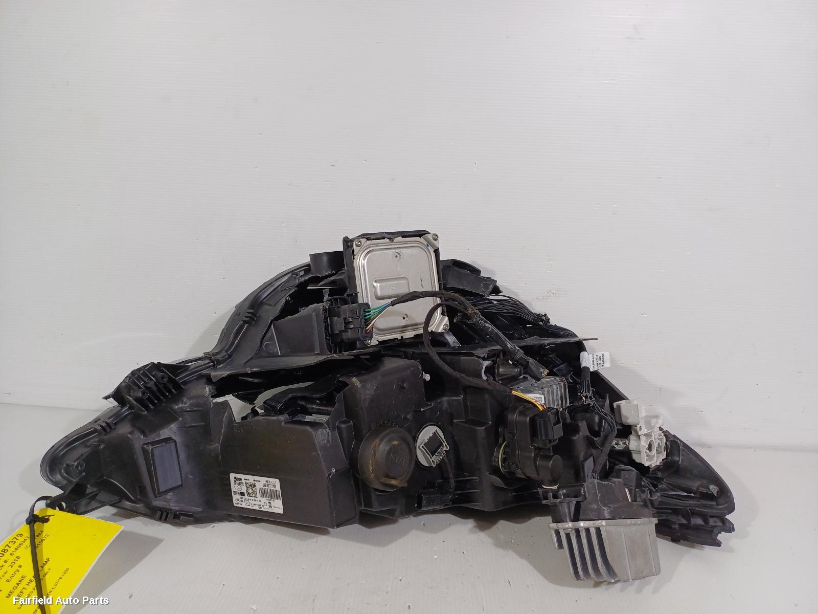 2018-2020 Renault Megane Left Headlamp