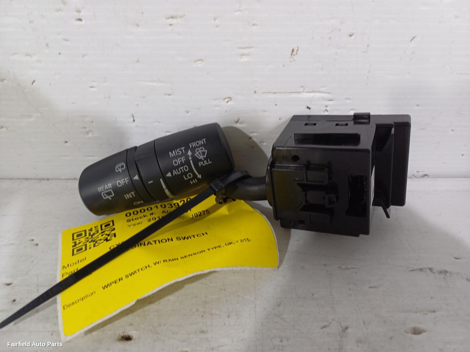 2015-2025 Mazda Cx3 Combination Switch