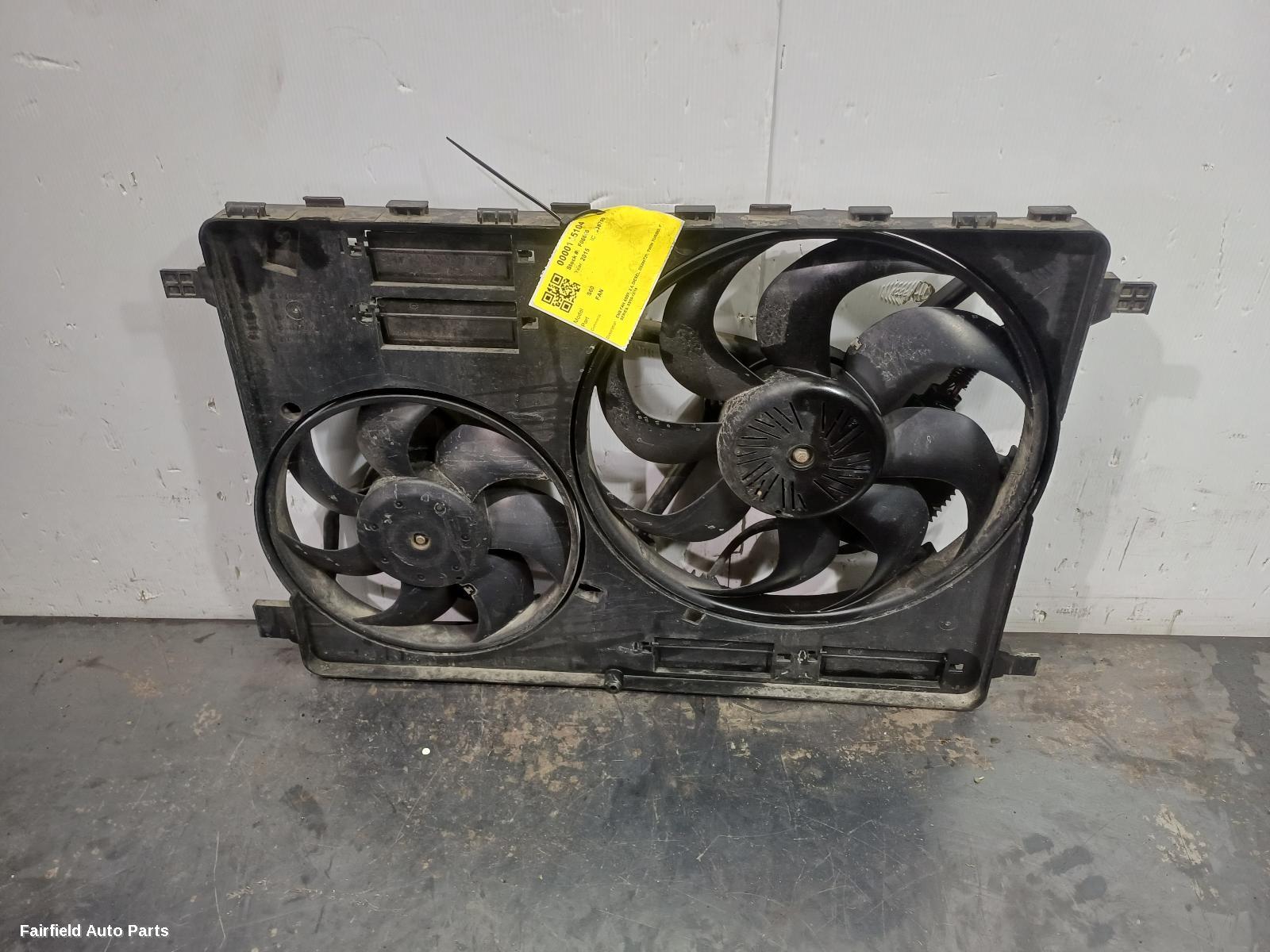 2015-2018 Volvo S60/v60 Fan