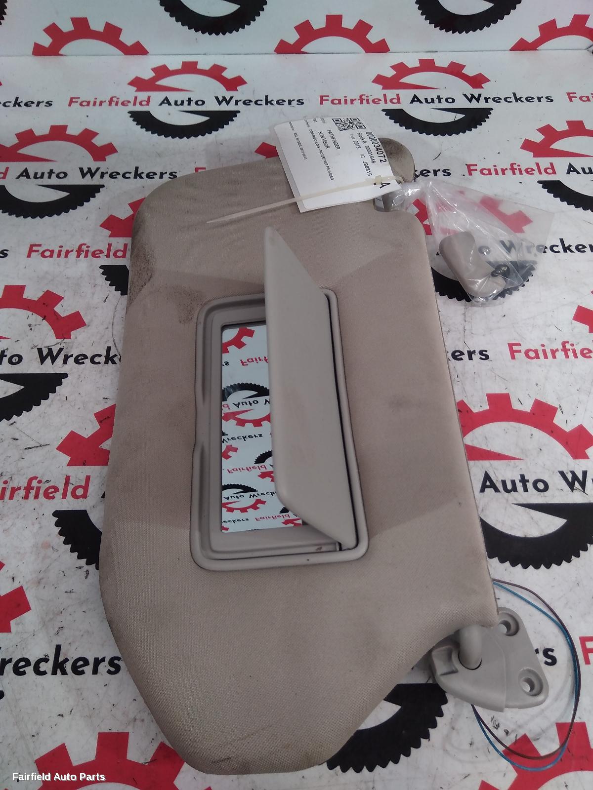 2013-2021 Nissan Pathfinder Sunvisor