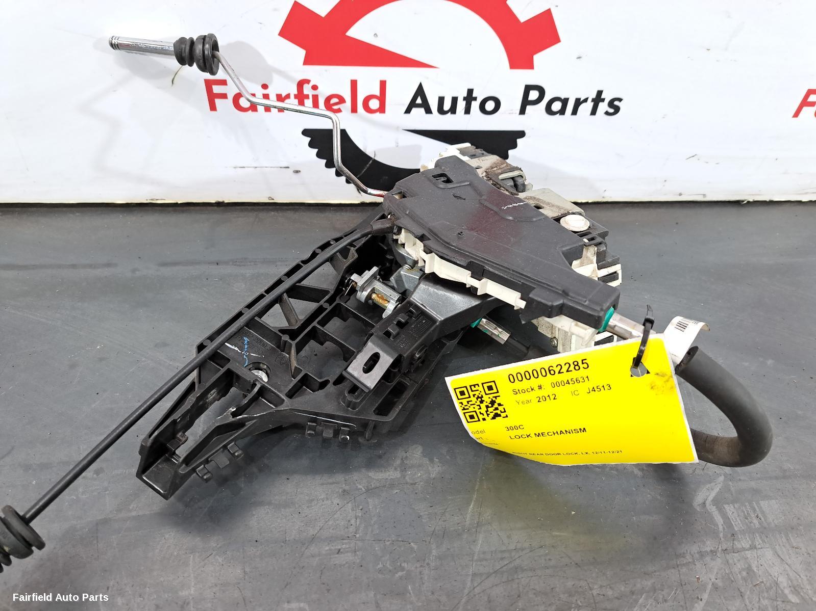 2011-2021 Chrysler 300c Door Boot Gate Lock