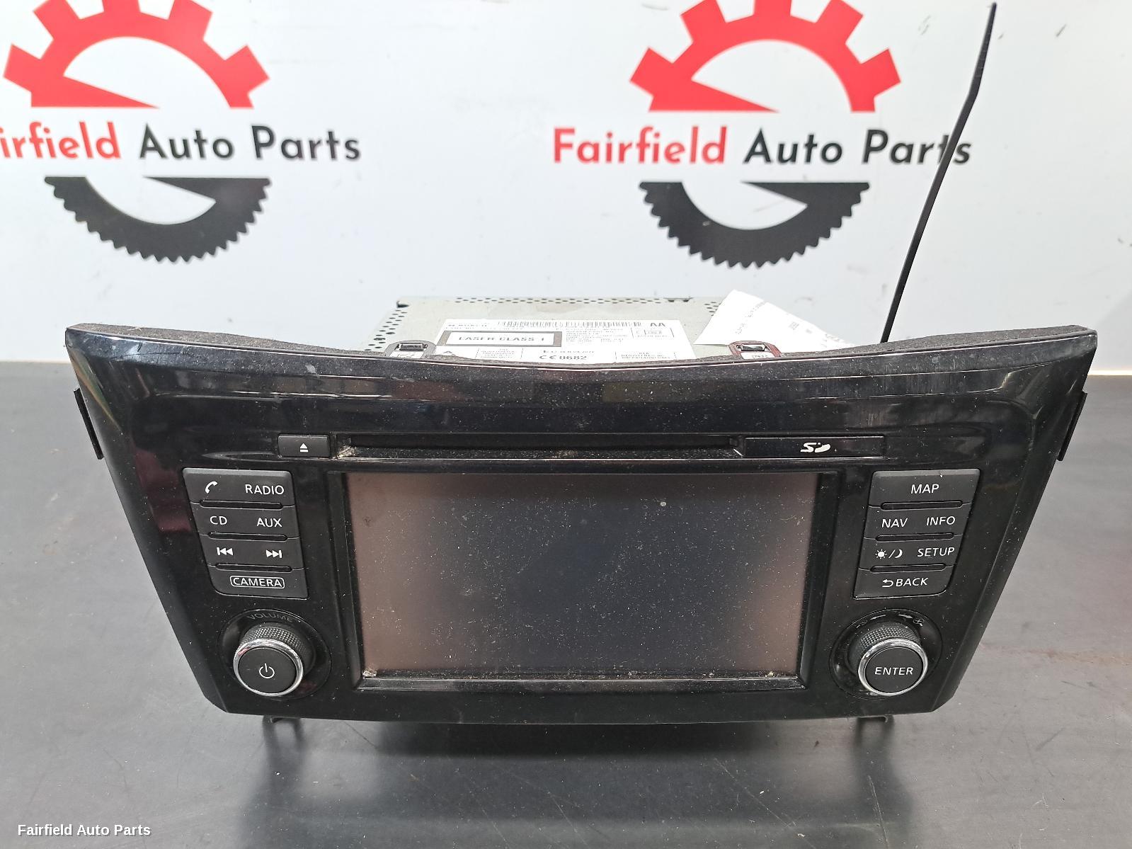 2013-2021 Nissan Qashqai Radio Cd Dvd Sat Tv