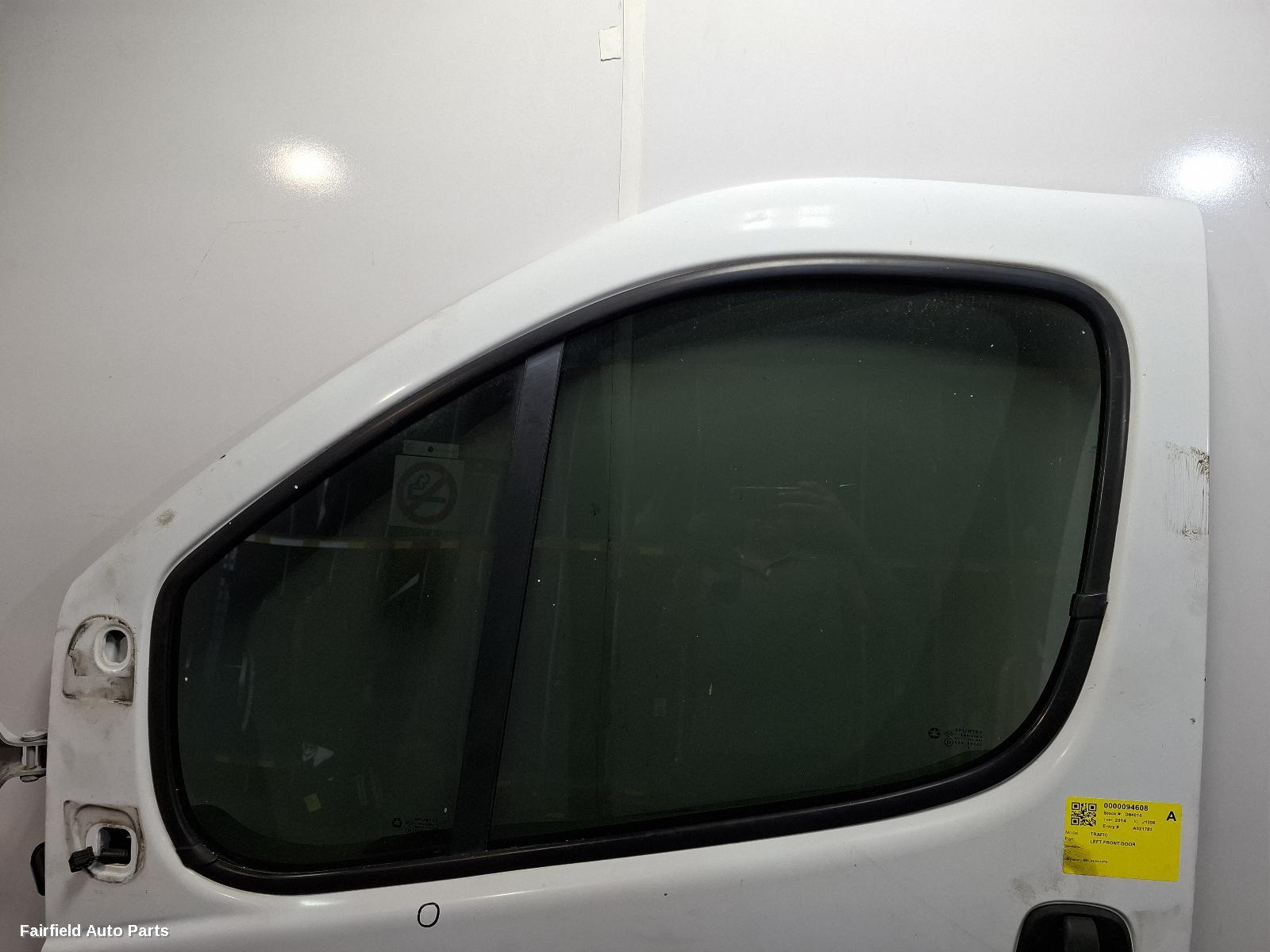 2004-2014 Renault Trafic Left Front Door