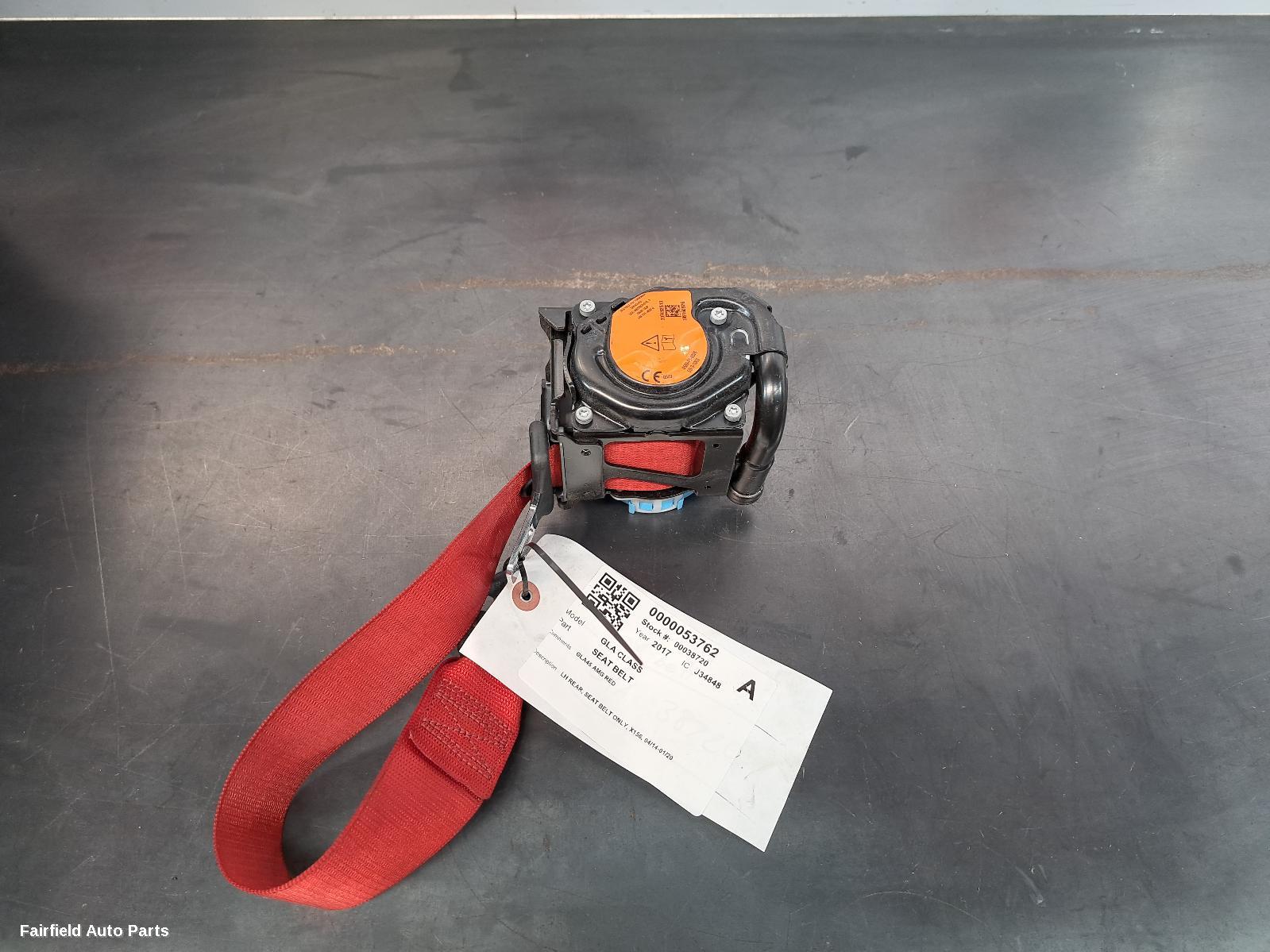 2014-2020 Mercedes Gla Class Seatbelt Stalk