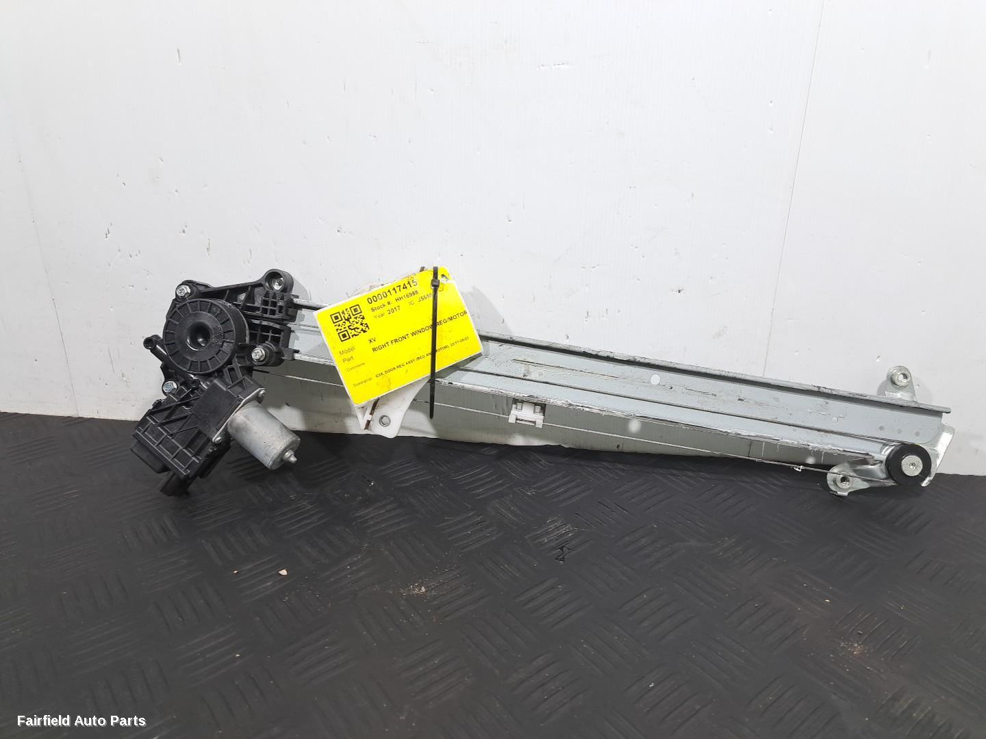 2017-2023 Subaru Xv Right Front Window Reg Motor